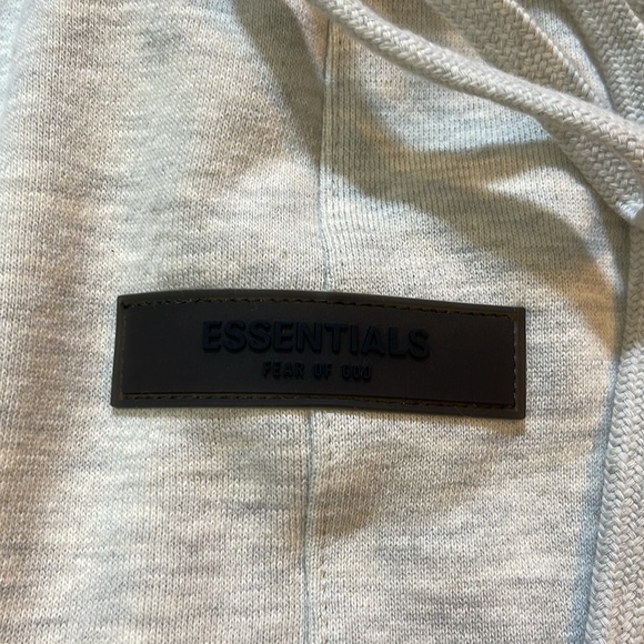 fear of god essentials light oatmeal relaxed sweatpants ss22 - Picture 3 of 9